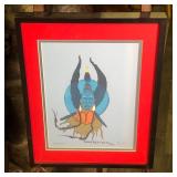 BLUE MAN PRINT 11"x14"