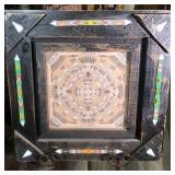 DIANA THOMAS SAND-PAINTING 22"x22"