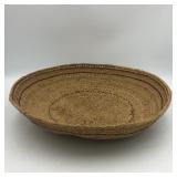HAND WOVEN BASKET 16.5 DIAMETER