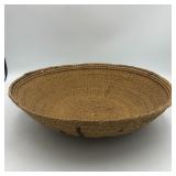 HAND WOVEN BASKET 16" DIAMETER