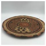 HAND WOVEN BASKET 16" DIAMETER