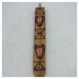 SIOUX PIPESTONE PIPE BUFFALO BODY 14.5"