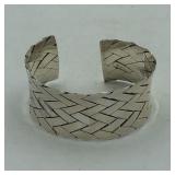 STERLING SILVER CUFF BRACELET