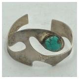 STERLING SILVER TURQUOISE BRACELET