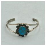 STERLING SILVER TURQUOISE BRACELET