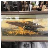 NATIVE AMERICAN PRINT 42"x22"