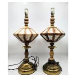 Matching Vintage Lamps