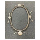 Antique Baroque Iron Mirrow Frame