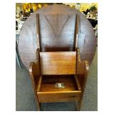 Antique Combination Table -Chair