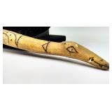 Antler Zoomorphic Fork Artifact