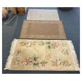 3 Small Rugs