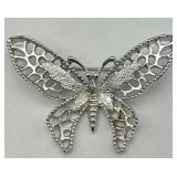 3ï¿½ Sarah Coventry Butterfly Pin/ Brooch
