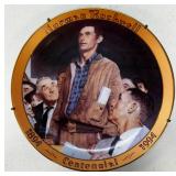 ï¿½Freedom Of Speechï¿½ Plate By Norman Rockwell