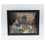 Pretty Boxed Glass Artwork