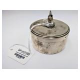 Vintage Sterling Silver Cosmetic Jar