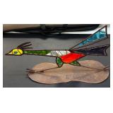 25ï¿½ Stained Glass Roadrunner