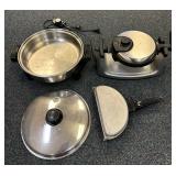 Stainless Steel Crock Pot & Waffle Makers