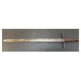 29ï¿½ Antique Toledo Spain Steel Sword
