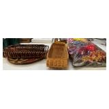 Decorative Baskets & Fake Fruit Decor