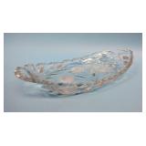 Beautiful Vintage Cut Glass Serving Dish