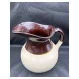 12ï¿½ Vintage Stoneware Pottery Pitcher