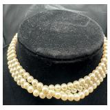 10ï¿½ Vintage Pearl Necklace