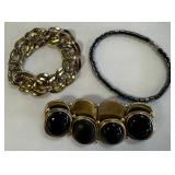 3 Womenï¿½s Chain Link Bracelets