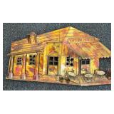 28ï¿½ Metal Cafe Du Monde Wall Decor