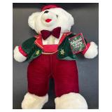 2 Ft Snowflake Christmas Teddy Bear