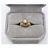 Beautiful Diamond & 14k Gold Engagement Ring