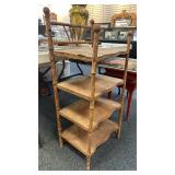 3Ft. 4 Tier Antique Shelf