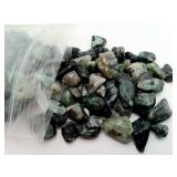 Tumbled Green Dragon Eye Gemstones