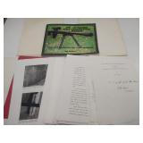 Bill Holmes Rifle Book & First Drafts