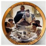 ï¿½Freedom From Wantï¿½ Plate By Norman Rockwell