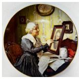 ï¿½ Grandmas Loveï¿½ Plate By Norman Rockwell