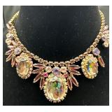 10ï¿½ Vintage Rhinestone Necklace