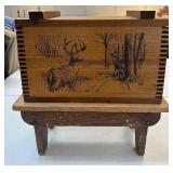 Decorative Wooden Ammo/Storage Box