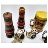 Collection of Vintage Salt Shakers