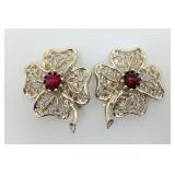 Emmons Vintage Flower Earrings