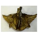 2ï¿½ Vintage St. Christopher Medal Car Visor Clip