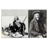 Two 8ï¿½ x 10ï¿½ Pictures Of Buffalo Bill