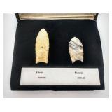 Paleo Native American Clovis & Folsom Arrowheads