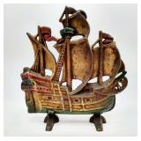 Vintage Metal Ship Door Stop