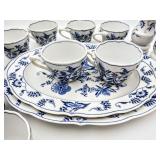Blue Danube Dishes & Woodcrest Shaker Set
