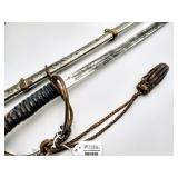 19th Century American Iron & Brass Military Sword