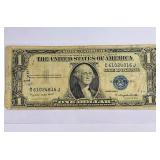 Series 1935 G One Dollar Silver Certificate