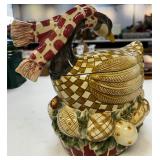 12ï¿½ Ceramic Swan Cookie Jar