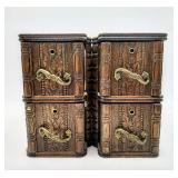 Set of Vintage Wood File Drawers