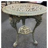 Cast iron Outside Patio Table