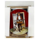 ï¿½Puppy Loveï¿½ Collectors Plate By Norman Rockwell
